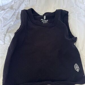 FP Movement by Free People Black Tank Top